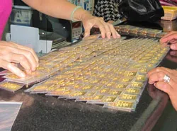 25.700 lượng vàng trúng thầu