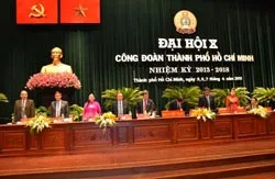 Khai mạc Đại hội Công đoàn TPHCM lần thứ X nhiệm kỳ 2013 - 2018