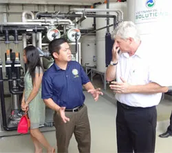 Đoàn nghị viên thành phố Houston, Mỹ thăm quan Khu xử lý rác Đa Phước