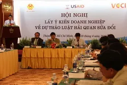Hội nghị lấy ý kiến doanh nghiệp về dự thảo Luật hải quan sửa đổi