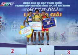 Cuộc đua xe đạp Cúp truyền hình TPHCM 2013: TPHCM thống trị đường đua