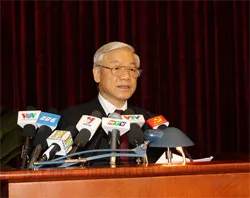 Phát biểu của Tổng Bí Thư Nguyễn Phú Trọng về Dự thảo sửa đổi Hiến pháp năm 1992