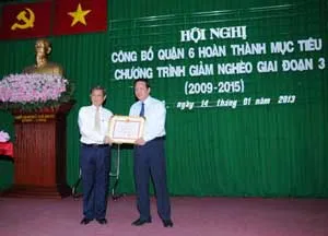 Quận 6 triển khai thực hiện chương trình giảm nghèo – tăng hộ khá năm 2013