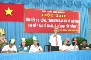 Quận Bình Tân tổ chức Hội thi tìm hiểu tư tưởng, tấm gương đạo đức Hồ Chí Minh
