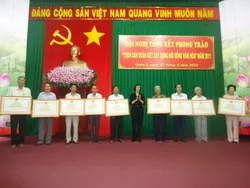 Quận 6 tổng kết phong trào toàn dân đoàn kết xây dựng đời sống văn hóa năm 2012