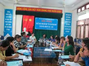 Hội Liên hiệp phụ nữ quận Bình Tân sơ kết hoạt động “Tổ tư vấn cộng đồng”