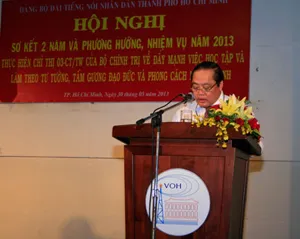 Đài TNND TP.HCM sơ kết 2 năm thực hiện Chỉ thị 03 của Bộ Chính trị 1