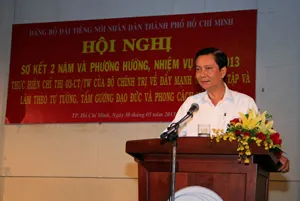 Đài TNND TP.HCM sơ kết 2 năm thực hiện Chỉ thị 03 của Bộ Chính trị 2
