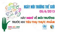 Hãy nghĩ về môi trường trước khi tiêu thụ thực phẩm