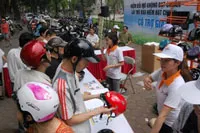 TP.HCM triển khai Chương trình “Đổi nón bảo hiểm chất lượng có trợ giá”