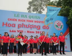 Ra quân chiến dịch tình nguyện Hoa phượng đỏ lần 8
