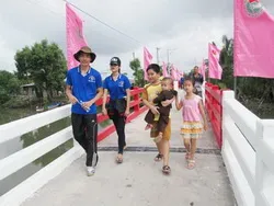 Bình Chánh: Khánh thành công trình cầu Xóm Gò tại xã Phong Phú