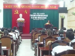 Tập huấn công tác truyền thông phòng, chống mua bán người năm 2013