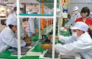 Thiết bị điện, điện tử và linh kiện CNTT thuộc nhóm ngành tăng trưởng nhanh nhất