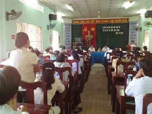 Đại biểu HĐND TP.HCM tiếp xúc cử tri huyện Bình Chánh