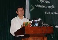 Chủ tịch nước Trương Tấn Sang: Đối với dân phải chân thành, có lỗi phải nhận, phải sửa