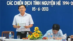 Thành Đoàn kỷ niệm 20 năm các chiến dịch tình nguyện hè