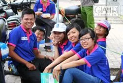 Đại học Sài Gòn ra quân Tiếp sức mùa thi