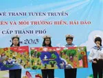 Trao giải vẽ tranh tuyên truyền bảo vệ tài nguyên và môi trường biển, hải đảo