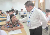 Thi ĐH 2013- đợt 2: Đề thi tiếp tục có những câu rất khó