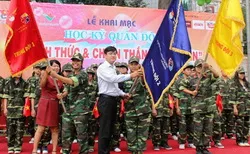 Chương trình Học kỳ trong quân đội dành cho 100 em thiếu nhi vượt khó, học giỏi lần thứ 1 năm 2013