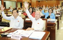 Vai trò của đại biểu là chính trong đánh giá tín nhiệm