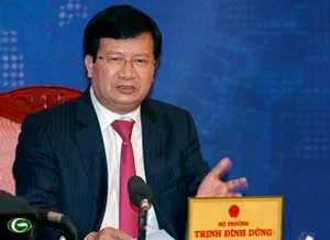 Bộ trưởng Trịnh Đình Dũng trả lời về gói 30.000 tỷ đồng