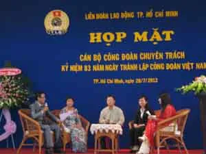 Cán bộ công vận công đoàn hưu trí TP.HCM họp mặt