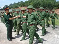 Trường Quân sự Thành phố luôn khắc sâu lời Bác dạy