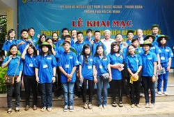 Khai mạc Trại hè thanh thiếu niên kiều bào và tuổi trẻ TPHCM năm 2013