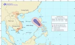Thời tiết ngày 29/07/2013: Áp thấp nhiệt đới gần Biển Đông