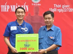 PV ông Trần Bá Cường - Giám đốc Trung tâm CTXH Thanh niên về chương trình “Thắp nến tri ân các anh hùng liệt sĩ”