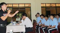 Người cán sự xã hội tình nguyện giàu tình thương