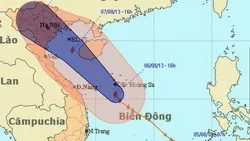 Ảnh hưởng bão số 6: Có thể xảy ra tình trạng ngập ở TPHCM
