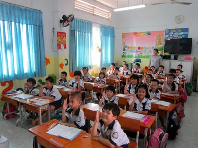 Năm học 2013-2014: Quá tải học sinh bậc mầm non, tiểu học 1