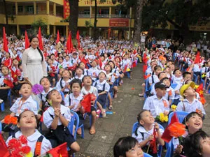 Náo nức ngày tựu trường năm 2013