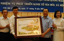 Quảng Ngãi mong muốn TPHCM chia sẻ kinh nghiệm trong cải cách hành chính