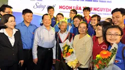 Lễ kỷ niệm 20 năm các chiến dịch tình nguyện hè của Thanh niên thành phố