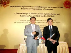 Khai trương Chi nhánh Cơ quan đại diện thương mại Nga tại TPHCM