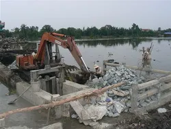 Khảo sát tiến độ dự án tiêu thoát nước và giải quyết ô nhiễm kênh Tham Lương - Bến Cát - Rạch Nước Lên