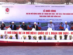 Khánh Hòa: Khởi công Quốc lộ 1 đi qua địa bàn tỉnh