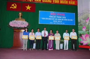 Quận 6 sơ kết 3 năm thực hiện phong trào “Toàn dân đoàn kết xây dựng đời sống văn hóa”