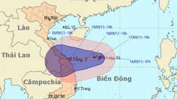 Công điện khẩn của BCH PCLB TP về ứng phó bão số 8