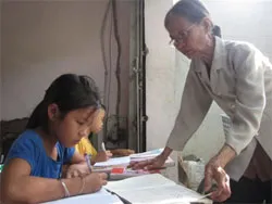 Lớp học của bà giáo nghèo