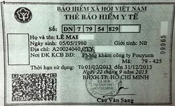 TP.HCM: Từ ngày 1/10, giảm thời gian chờ đợi nhờ áp dụng quẹt thẻ BHYT có in mã vạch