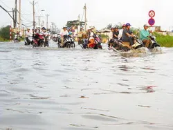 Lũ và triều cường sẽ đạt đỉnh từ ngày 6/10/2013