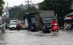 Triều cường ở Nam Bộ sẽ lên nhanh từ ngày 19-21/10