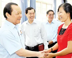 Tổ đại biểu Quốc hội Đơn vị 4 tiếp xúc cử tri quận 10