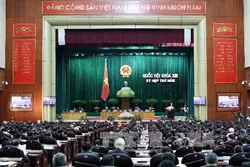 Sáng nay, khai mạc kỳ họp thứ 6 Quốc hội khóa XIII