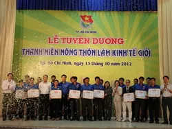 Tuyên dương 25 thanh niên nông thôn làm kinh tế giỏi